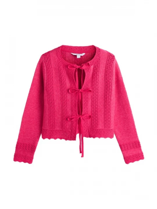 Foto van product Next Gebreid vest pink