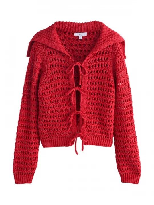 Foto van product Next Gebreid vest rood