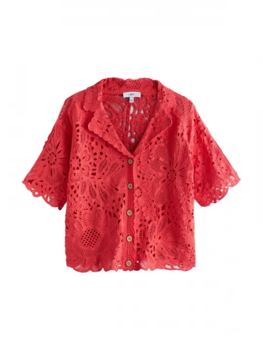 Foto van product Next Gebreid vest rood