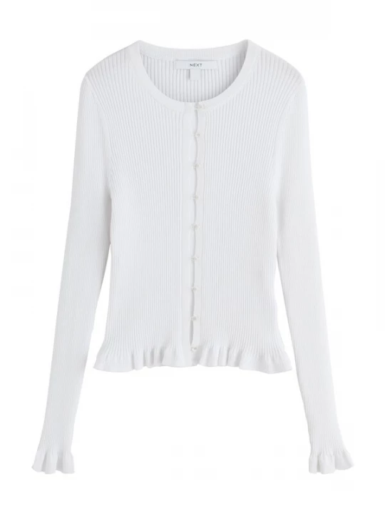 Foto van product Next Gebreid vest wit