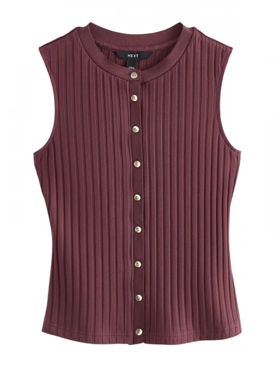 Foto van product Next Gebreide bodywarmer wijnrood