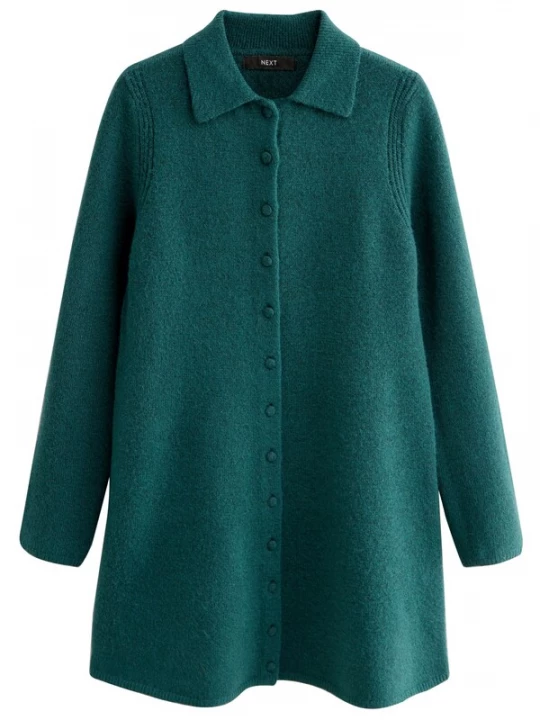 Foto van product Next Gebreide jurk cyaan blauw