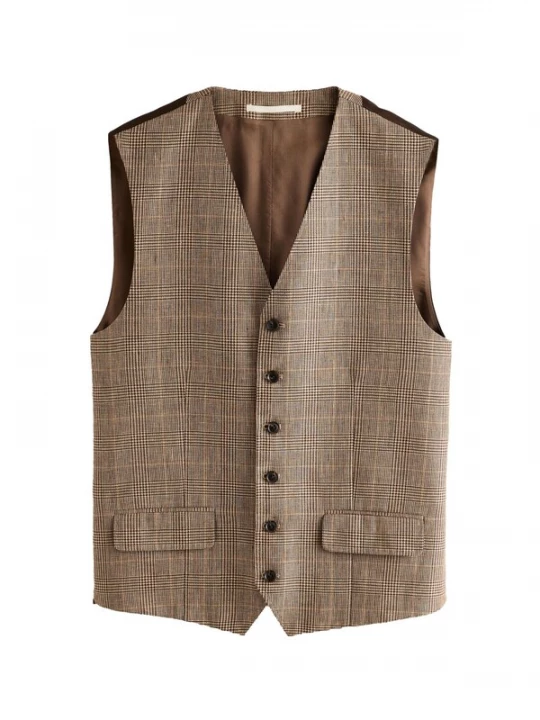 Foto van product Next Gilet beige / bruin / lichtbruin