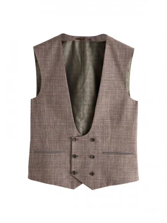 Foto van product Next Gilet chocoladebruin / bruin gemêleerd