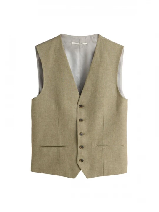 Foto van product Next Gilet donkerbeige / kaki