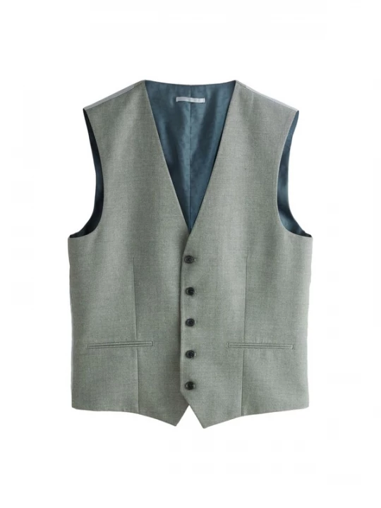 Foto van product Next Gilet duifblauw / lichtgroen