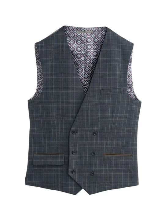Foto van product Next Gilet grafiet / zwart / offwhite