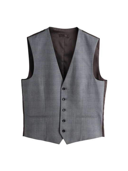 Foto van product Next Gilet grijs / lichtgrijs