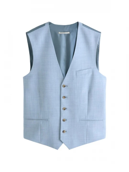 Foto van product Next Gilet 'N. Premium' lichtblauw