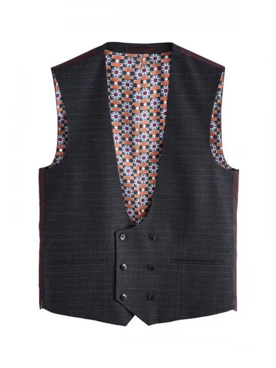 Foto van product Next Gilet navy / indigo / lichtgrijs / aubergine