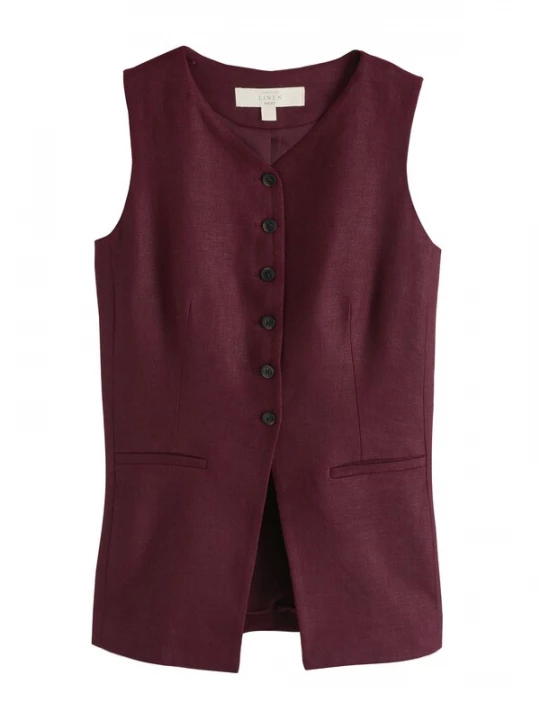 Foto van product Next Gilet wijnrood