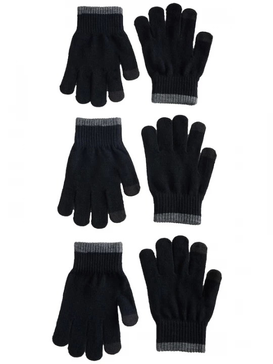 Foto van product Next Handschoenen grijs gemêleerd / zwart