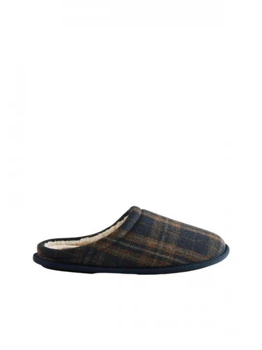 Foto van product Next Huisschoen navy / bruin / mintgroen