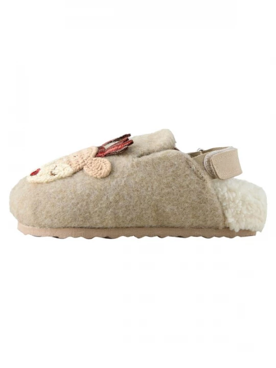 Foto van product Next Huisschoenen beige / crème / donkerrood