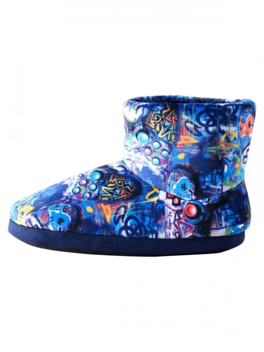 Foto van product Next Huisschoenen blauw / groen / lichtoranje / wit