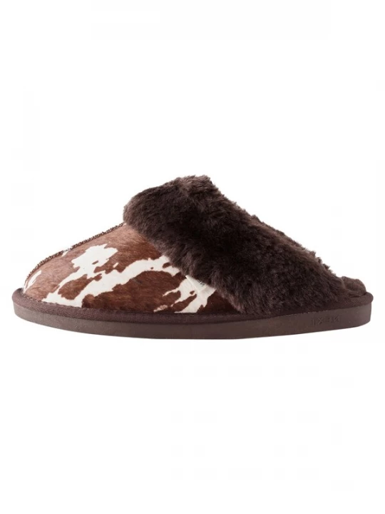 Foto van product Next Huisschoenen bruin / donkerbruin / wit