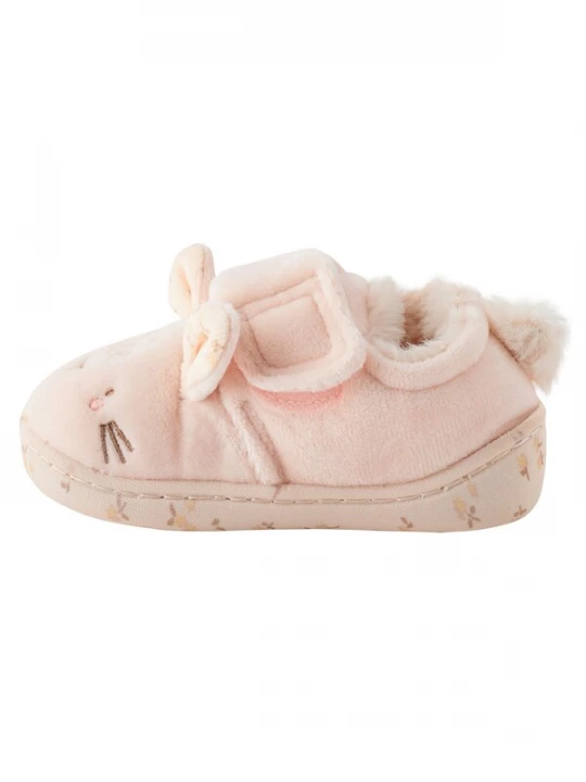 Foto van product Next Huisschoenen crème / chocoladebruin / rosé