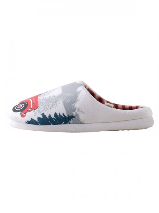 Foto van product Next Huisschoenen grijs / rood / wit