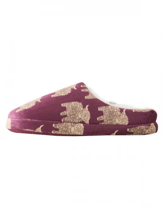 Foto van product Next Huisschoenen lichtbruin / bourgogne