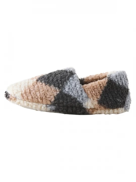 Foto van product Next Huisschoenen lichtbruin / grijs / zwart / wolwit