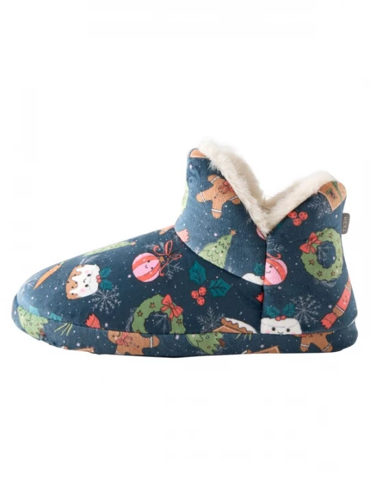 Foto van product Next Huisschoenen navy / grasgroen / oranje / pink