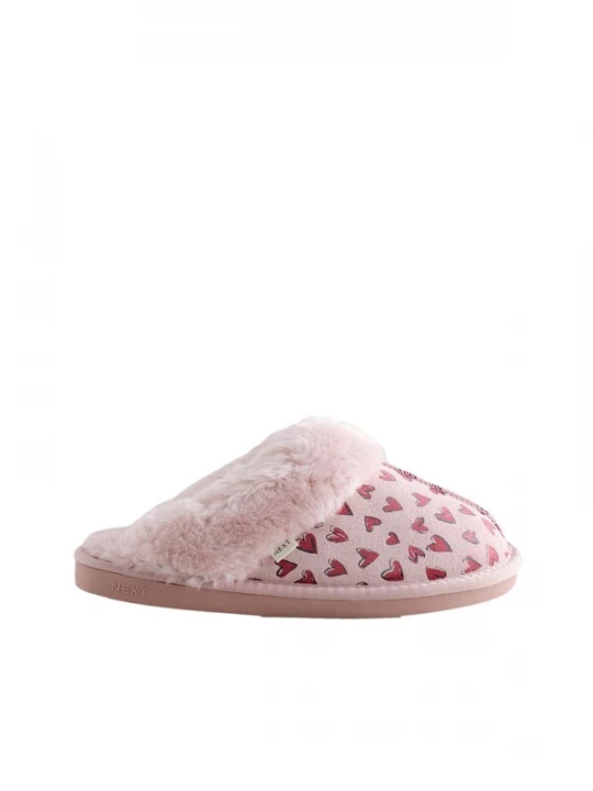 Foto van product Next Huisschoenen oudroze / donkerroze / zwart