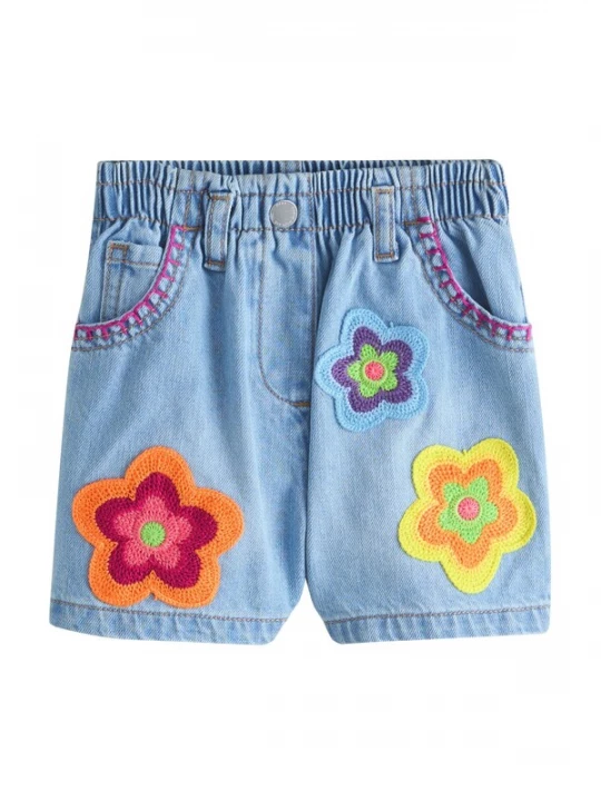 Foto van product Next Jeans blauw denim / geel / lila / oranje