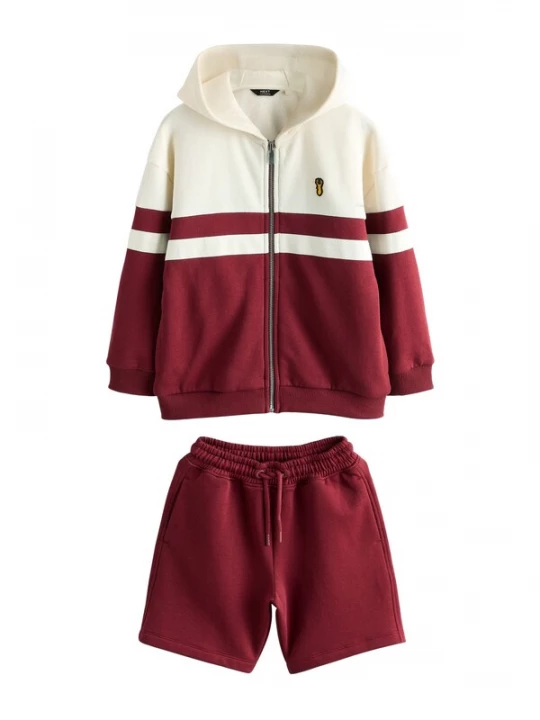 Foto van product Next Joggingpak ecru / bourgogne