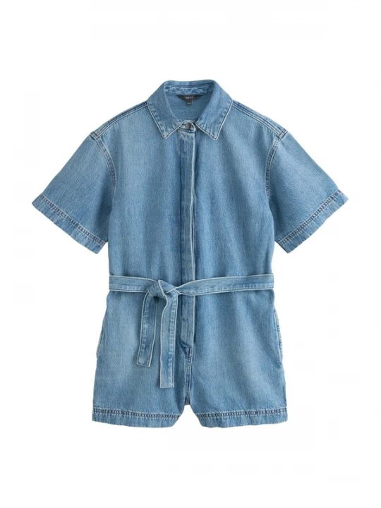 Foto van product Next Jumpsuit blauw denim