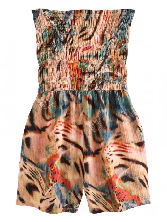 Foto van product Next Jumpsuit blauw / groen / oranje / rosa