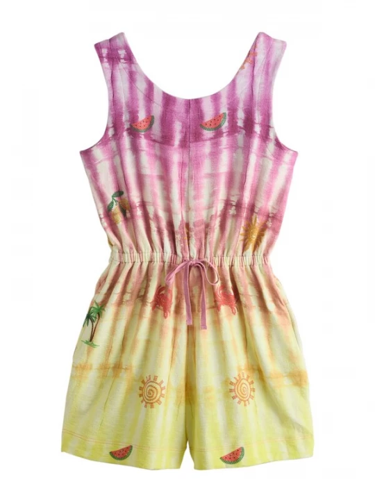 Foto van product Next Jumpsuit geel / lichtgeel / groen / pink