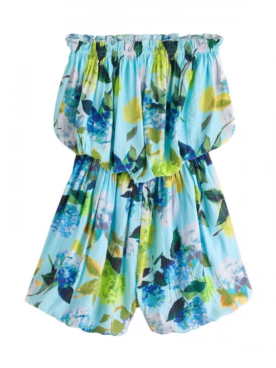 Foto van product Next Jumpsuit lichtblauw / donkerblauw / olijfgroen / spar