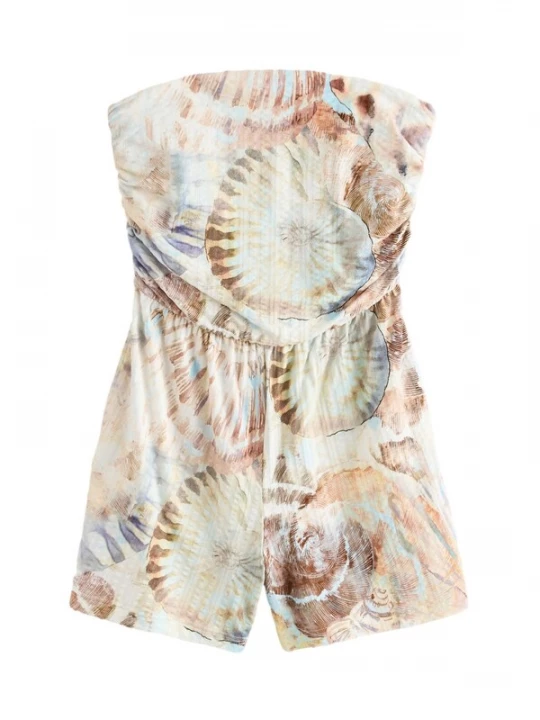 Foto van product Next Jumpsuit beige / blauw / bruin