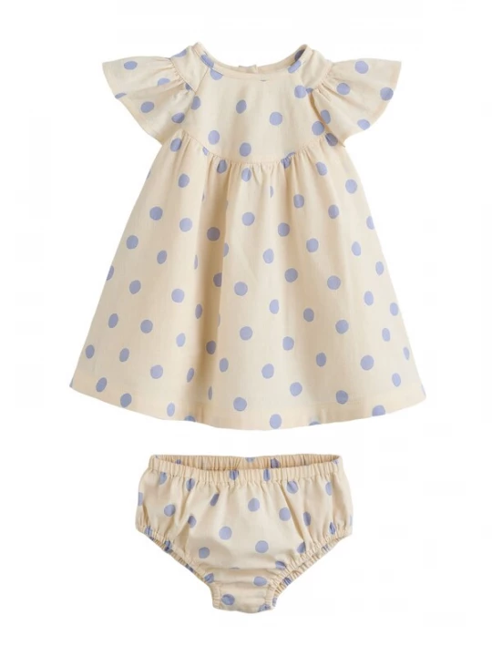 Foto van product Next Jurk beige / lichtblauw