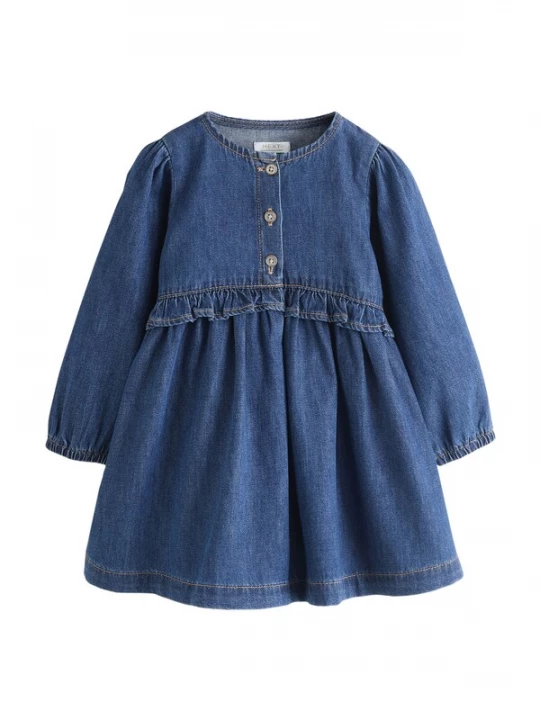 Foto van product Next Jurk blauw denim