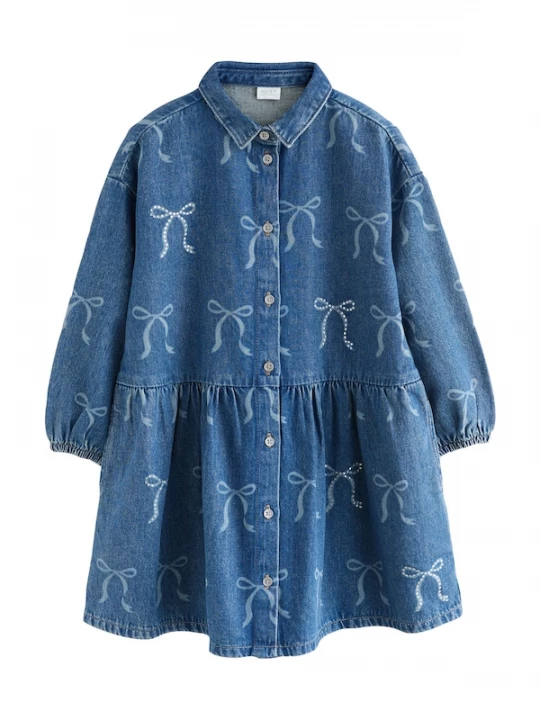 Foto van product Next Jurk blauw denim
