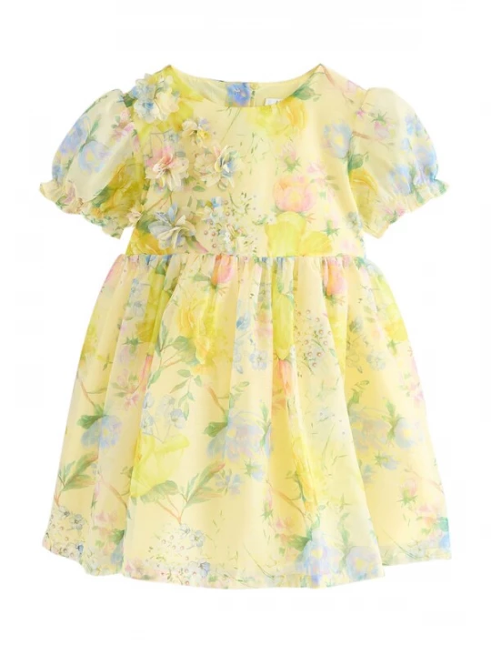Foto van product Next Jurk blauw / geel / groen / rosa