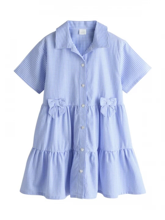 Foto van product Next Jurk blauw / wit