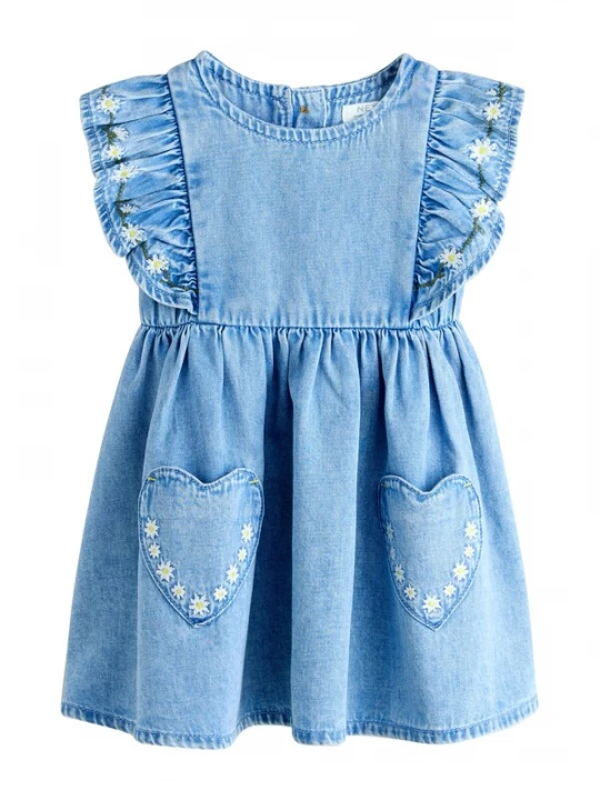 Foto van product Next Jurk blauw / wit