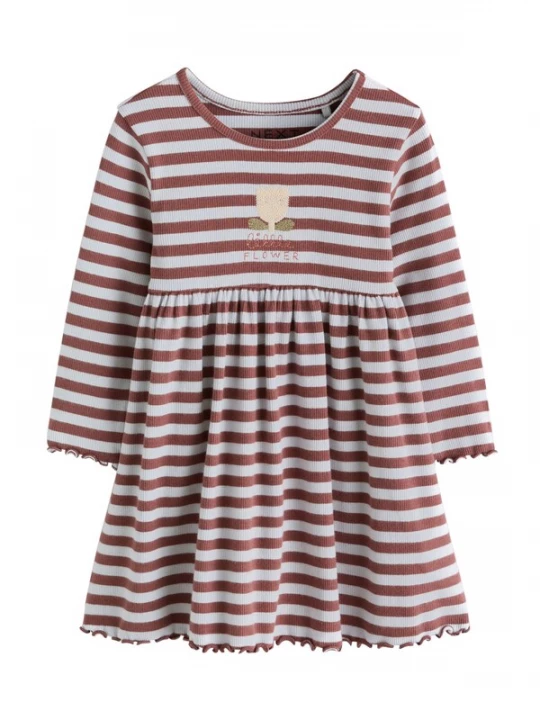 Foto van product Next Jurk bruin / natuurwit