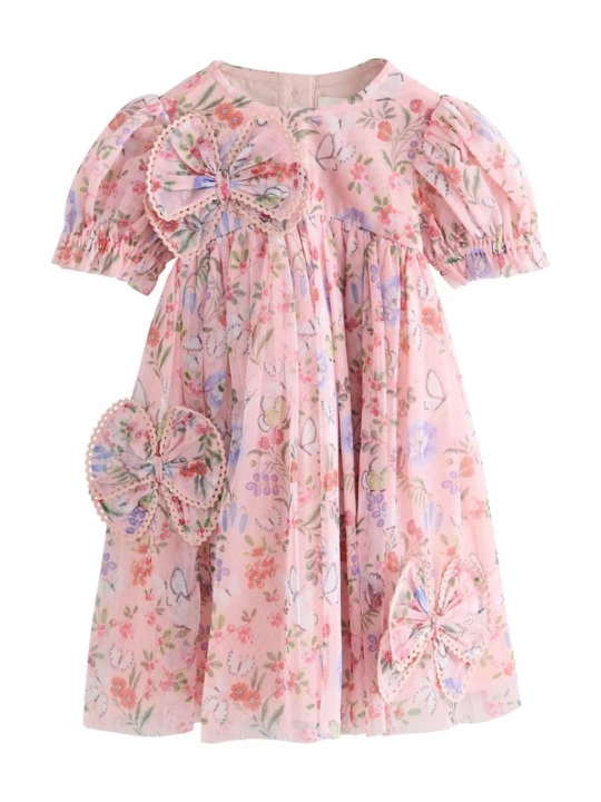 Foto van product Next Jurk 'Cath Kidston' crème / lichtblauw / lichtgroen / oudroze