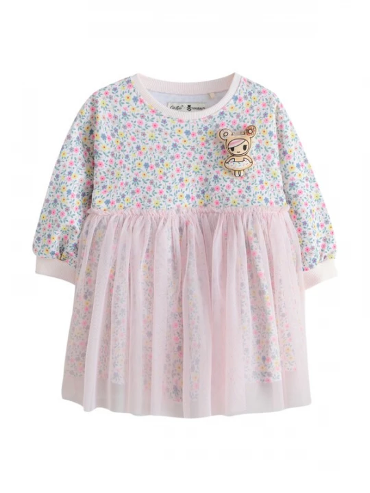 Foto van product Next Jurk 'Cath Kidston' geel / jade groen / rosé / wit