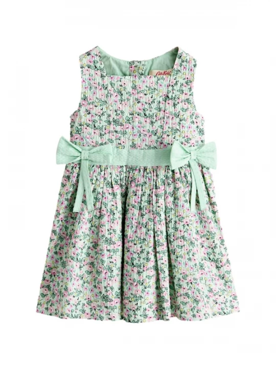Foto van product Next Jurk 'Cath Kidston' geel / mintgroen / rosa / zwart