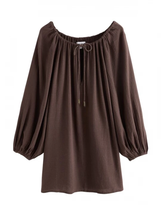Foto van product Next Jurk chocoladebruin