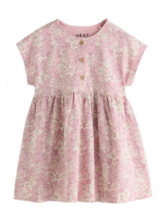 Foto van product Next Jurk crème / rosa / magenta