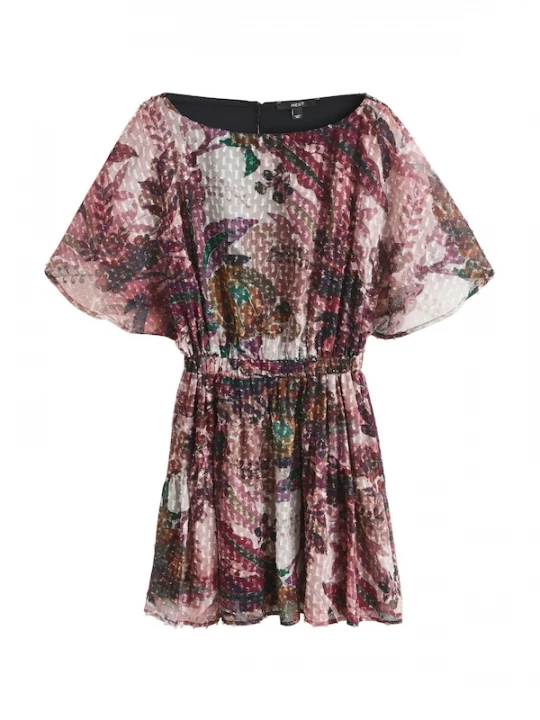 Foto van product Next Zomerjurk pitaja roze / oudroze / zwart / offwhite