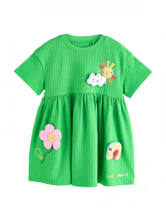 Foto van product Next Jurk geel / groen / rood / wit