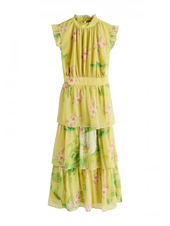 Foto van product Next Jurk geel / groen / wit