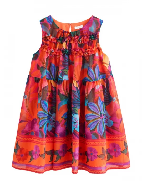 Foto van product Next Jurk gemengde kleuren / oranje