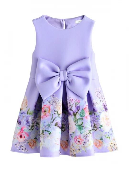 Foto van product Next Jurk groen / lavendel / pink / wit
